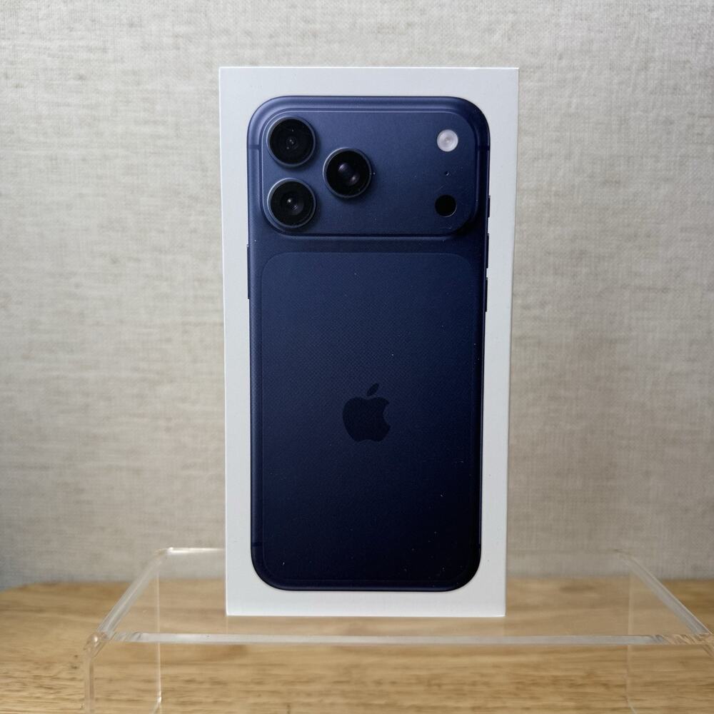 EMPTY BOX ONLY iPhone 17 Pro Blue Packaging Original 256GB
